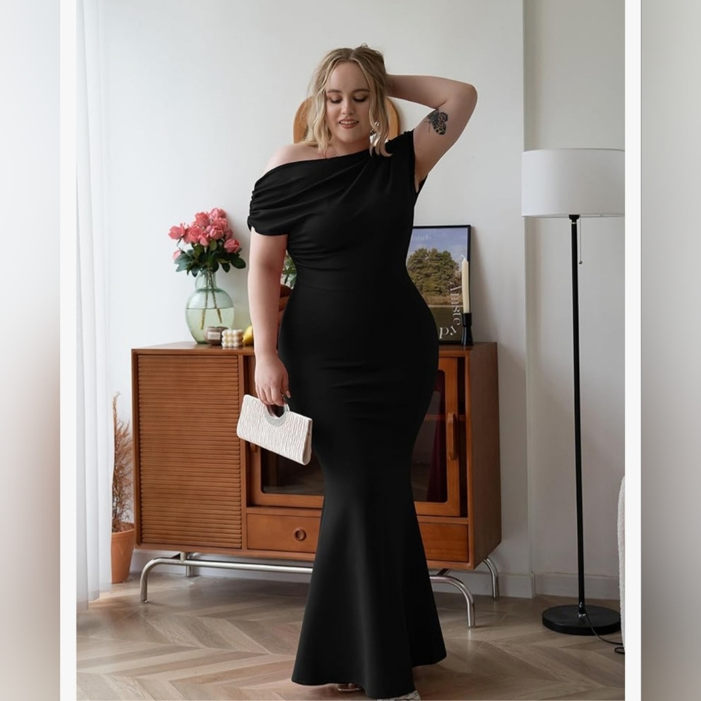 Black Formal Dress XXL